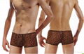 Slim Leopard Sheer Men's Boxer Brief 2