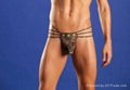 SHEER STRIPE JOCK STRAP UNDERWEAR 3