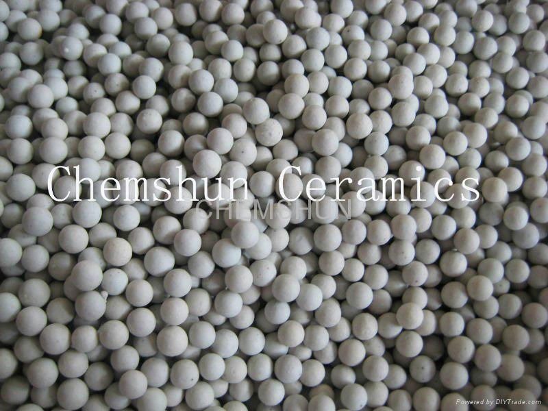 23~30% Al2O3 Inert Ceramic Balls As Catalyst Support/Covering 3