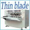 Slitter scorer machine thin blade 4 knives 6 lines