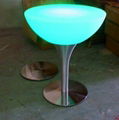 led bar table