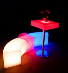 led bar table