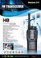 H8 Professional Two Way Radio 1