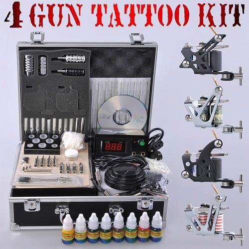 4 Gun Tattoo Kit