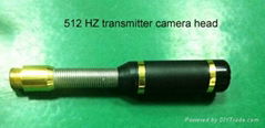 Waterproof Camera Head with 512 Hz Transmitter