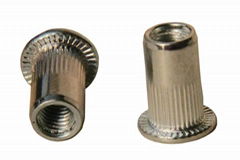 Vertical Lines Rivet Nut