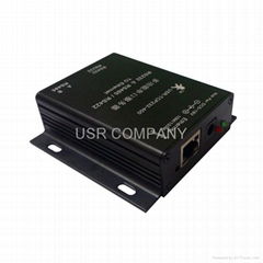 RS232/RS485 serial to ethernet TCP server converter -support DHCP and web