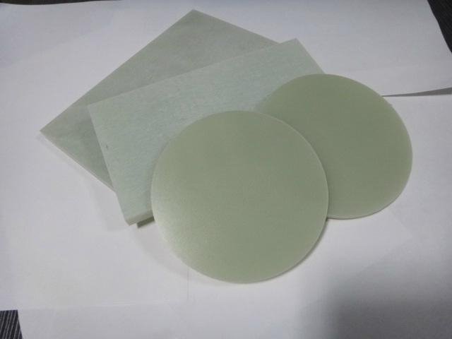 Aqua green fiberglass laminate mat 2