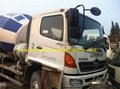 2006 used HINO 500 concrete mixer for sale from China 3