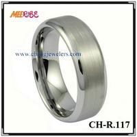 Comfort Fit Primary Color Tungsten Rings