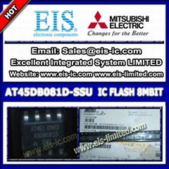 AT45DB081D-SSU - IC FLASH 8MBIT 66MHZ SOIC-8