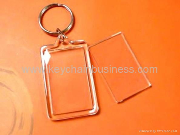Blank Square Acrylic Keychain 9 2