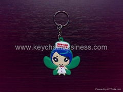 Rubber Keyring 19