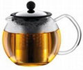 Heat-resistant Hand-blown Borosilicate Glass Teapots/Coffee Pots 4