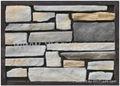 2013 hot sell waterproof light weight exterior decorativecultured stacked stone