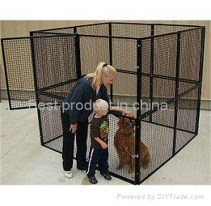 Dog running cage 4