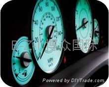 Car dashboard EL backlights  EL dial plate 