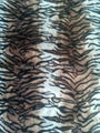 100% polyester Animal printed velboa  5