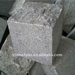 Chinese Light Grey Granite G602 Cube Stone