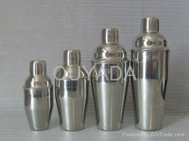 supply stainless steel 350ML cocktail shaker 2