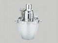 stainless steel ice bucket set