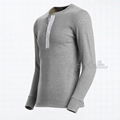 95 Cotton 5 Spandex Men Slim Fit Blank T Shirt 3