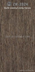 UV high glossy wood grain board and UV MDF board for kitchen cabinet