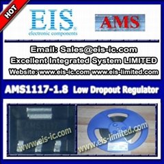  AMS1117-1.8 - AMS IC components IC 1A LOW DROPOUT VOLTAGE REGULATOR IC SOT-223