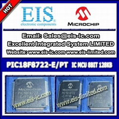  PIC18F8722-E/PT - MICROCHIP IC components IC 8-bit Microcontrollers MCU 128KB F