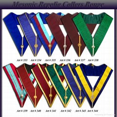 Masonic Regalia Collars