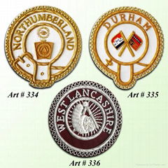 Masonic Full Dress Badges