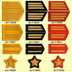 Civil War Collar Ranks