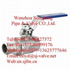 female-male thread ball valve