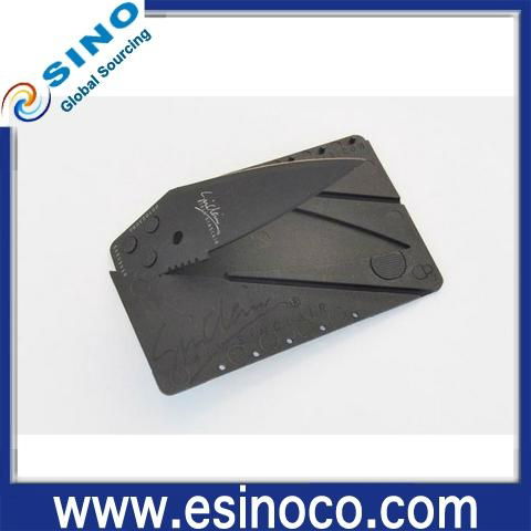 Pocket black stainless steel card knife, cardsharp, cardknives 5