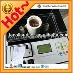 insulating oil dielectric strength tester