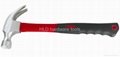 American-type  claw hammer with TPR  plastic -coating handle 4