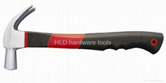 British-type  claw hammer with TPR handle