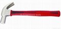 British-type  claw hammer with TPR handle 4