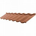 Stone coated metal roof tile- classical 7 waves 2