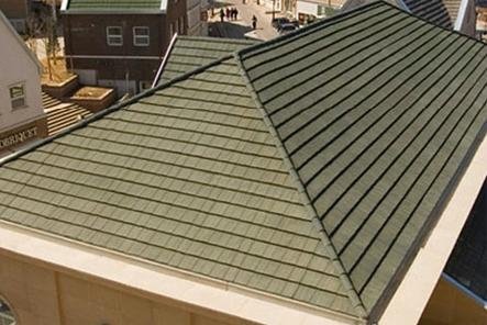 Stone coated metal roof tile- Wood tile 5