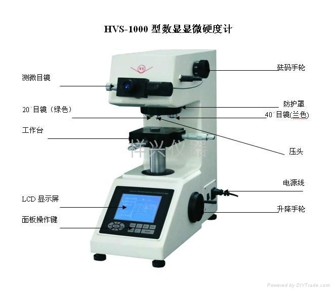 數顯顯微硬度計