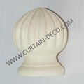 Decorative Curtain Rod Finials