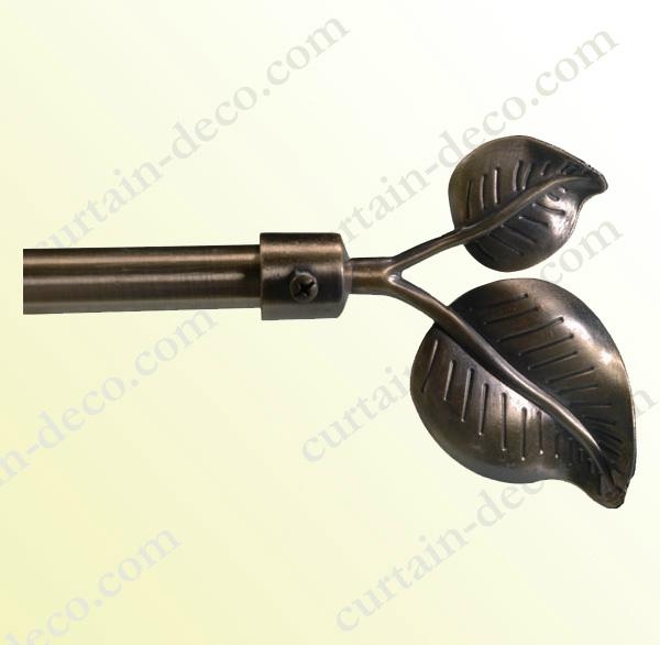 leaf finials curtain rods 10040 EDA (China Manufacturer) Other