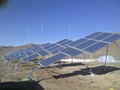 Tilted single axis solar tracker 1