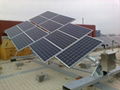 Tilted single axis solar tracker 2