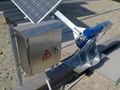 Tilted single axis solar tracker 3