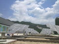 Tilted single axis solar tracker 4