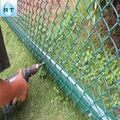 PVC coated or Galvanized chain link fence  4