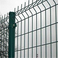 high security and pratical pvc coated wire mesh fence design(factory)