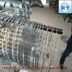 hot dipped galvanized razor barbed wire (top quality)